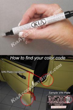 KIA Stonic Touch Up Paint