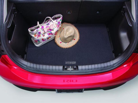 rio kia cargo mat carpeted