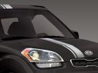 Kia Soul White Racing Stripe 