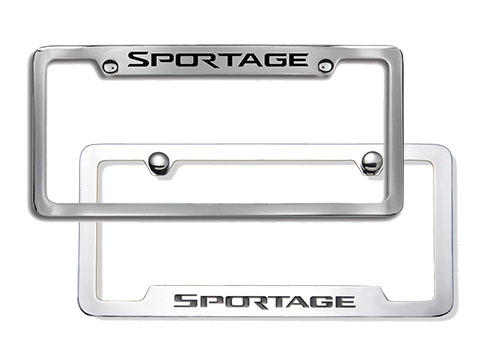 Kia Sportage License Plate Frames